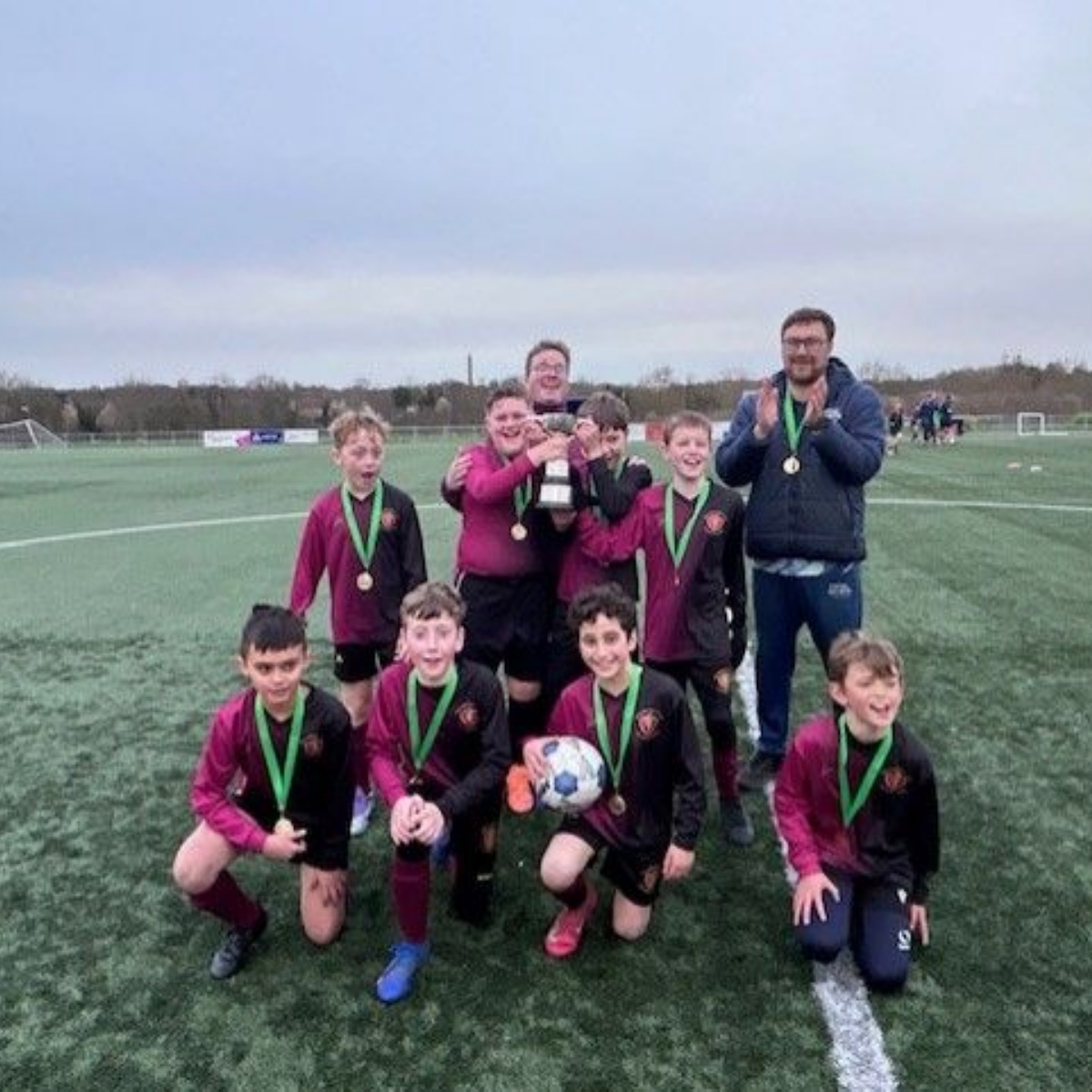 Ramsgate Holy Trinity C.E. (Aided) - Les Riggs Football Final Winners